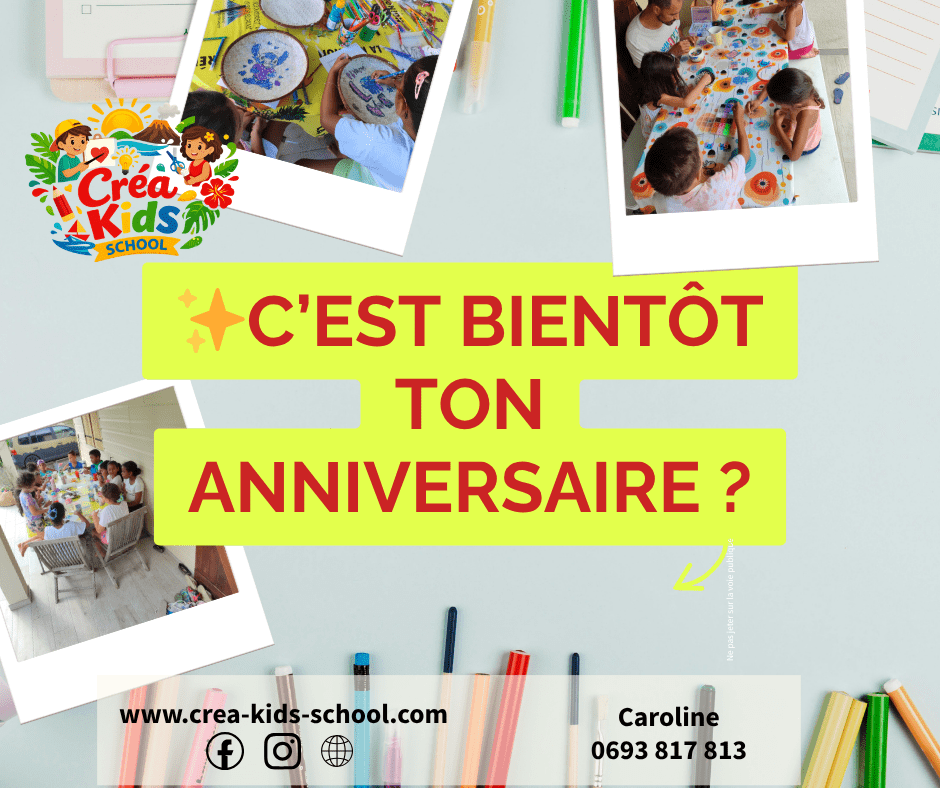 anniversaire enfant à La Réunion